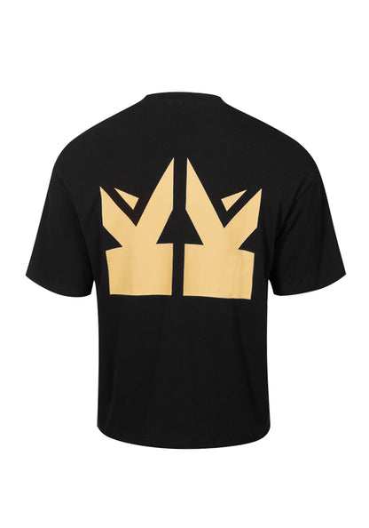 T-Shirt Kings League Big Logo Schwarz