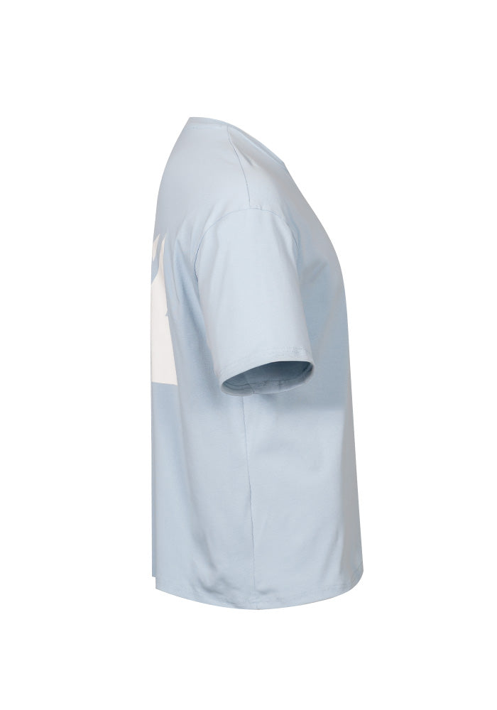 T-Shirt Kings League Big Logo Blau