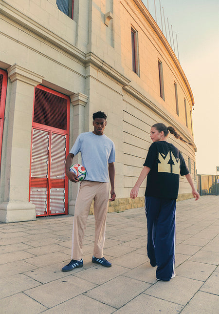 T-Shirt Kings League Big Logo Schwarz