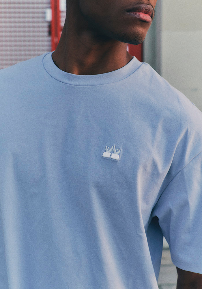 T-Shirt Kings League Big Logo Blau