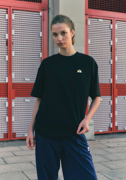 T-Shirt Kings League Big Logo Schwarz