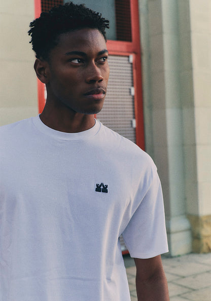 T-Shirt Kings League Big Logo White